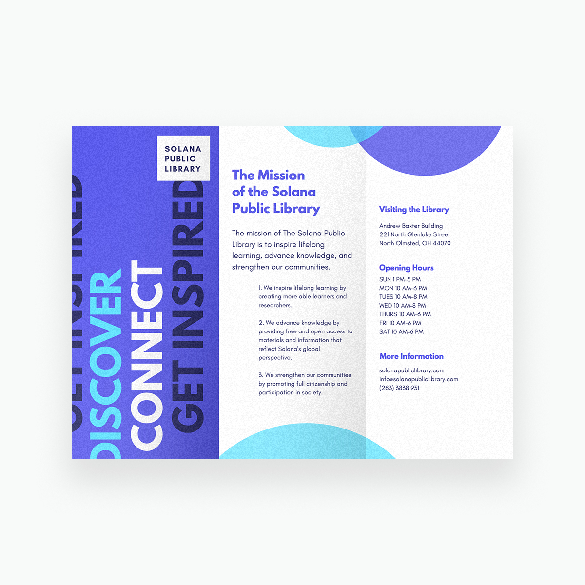 Free Online Brochure Maker: Design A Custom Brochure In Canva Intended For Online Free Brochure Design Templates