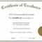 Free Online Certificate Template | Certificate Templates for Generic Certificate Template