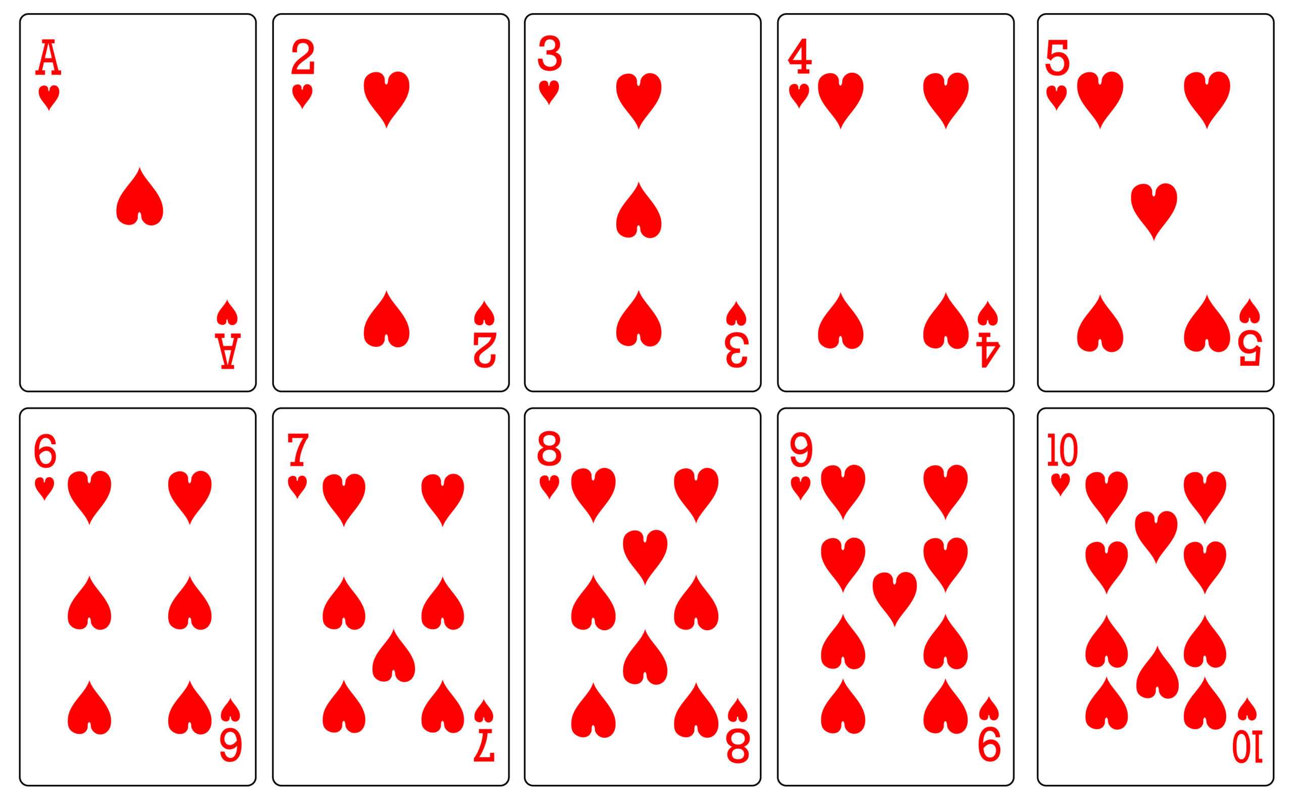 Free Playing Card, Download Free Clip Art, Free Clip Art On Inside Template For Playing Cards Printable