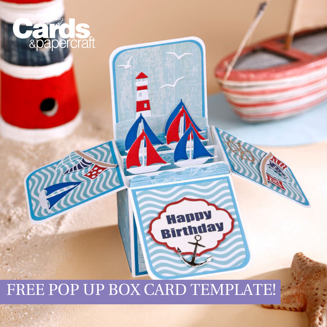 Free Pop Up Box Card Template – Simply Cards & Papercraft With Regard To Templates For Pop Up Cards Free