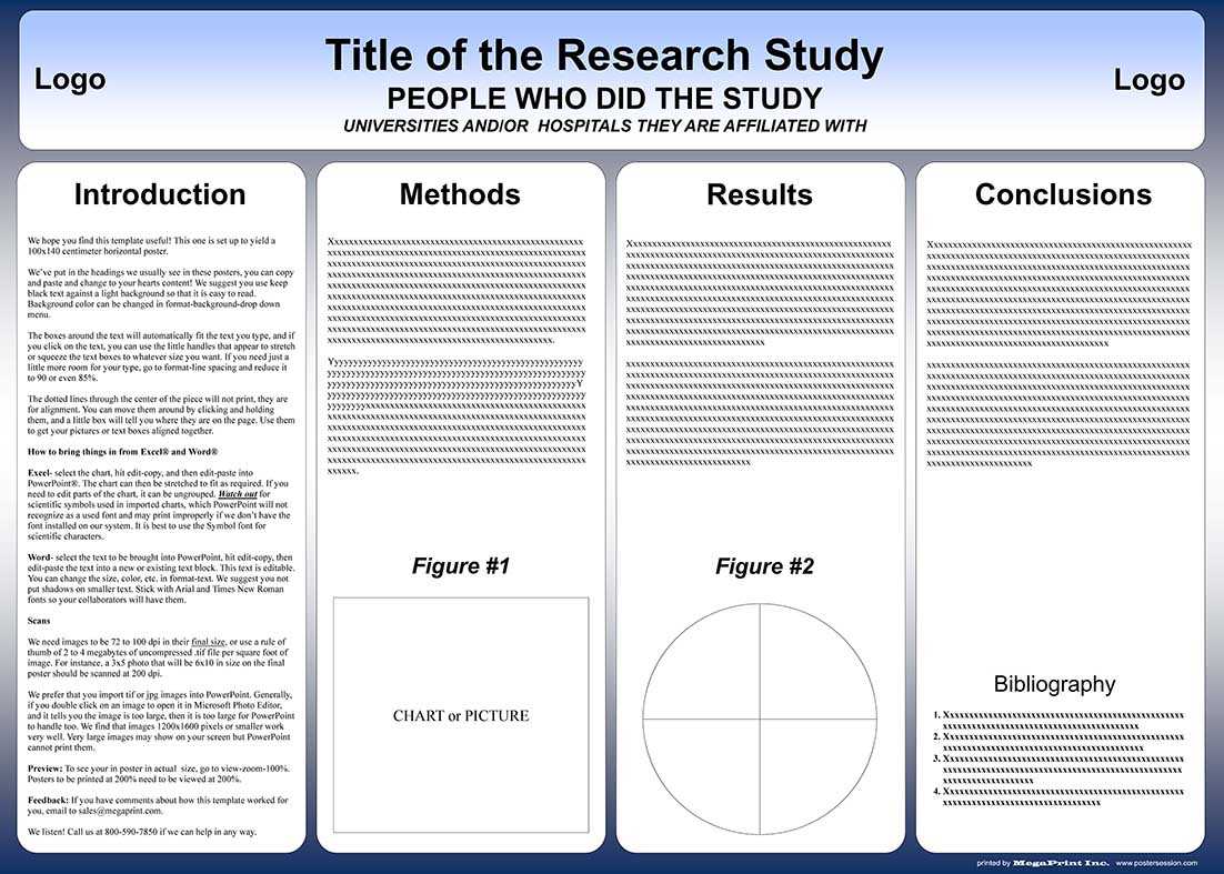 Free Powerpoint Scientific Research Poster Templates For Regarding Powerpoint Academic Poster Template