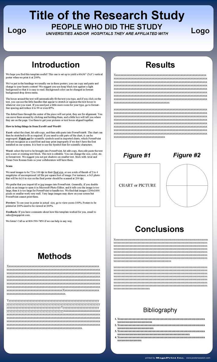 Free Powerpoint Scientific Research Poster Templates For With Regard To Powerpoint Poster Template A0