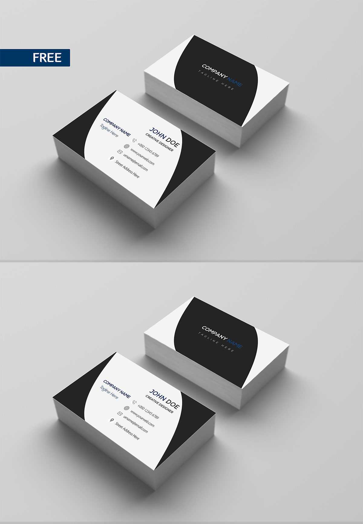 Free Print Design Business Card Template – Creativetacos Regarding Unique Business Card Templates Free