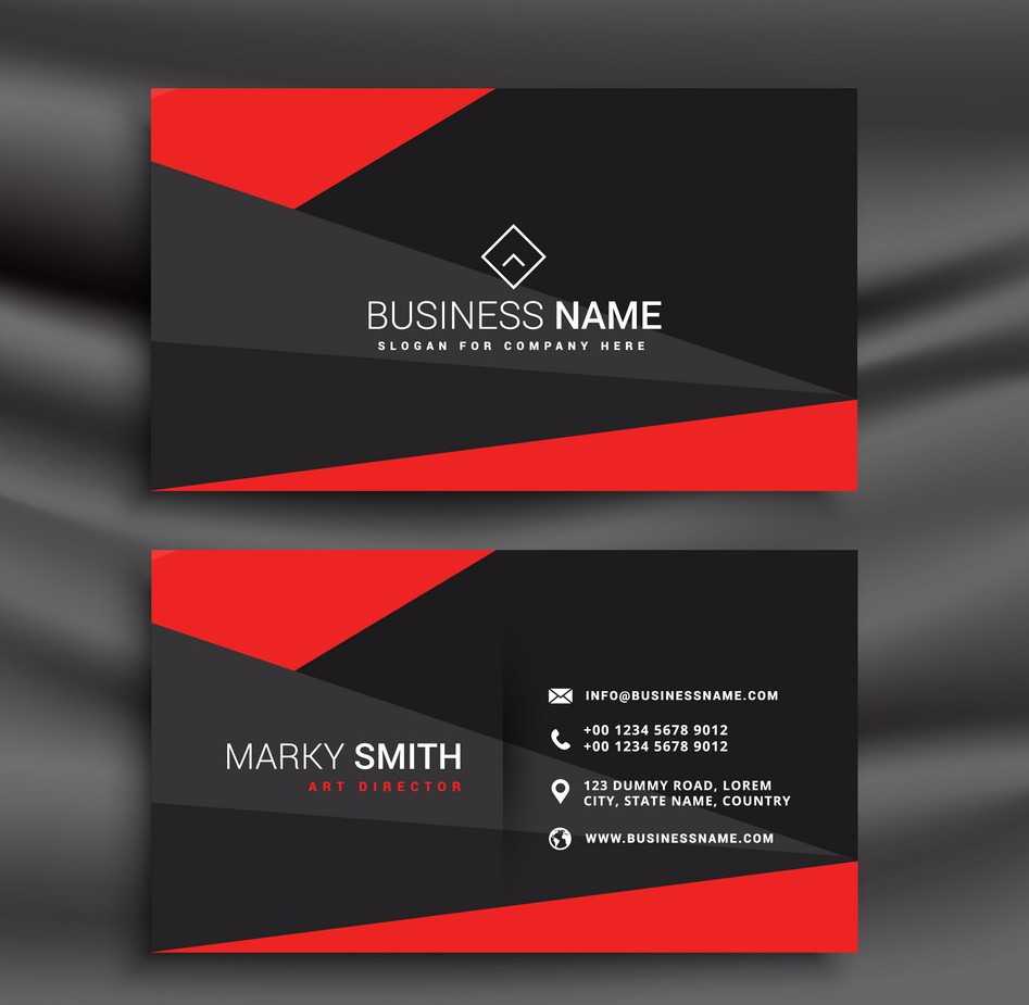 Free Printable Business Card Template Set Your Plan Intended For Free 