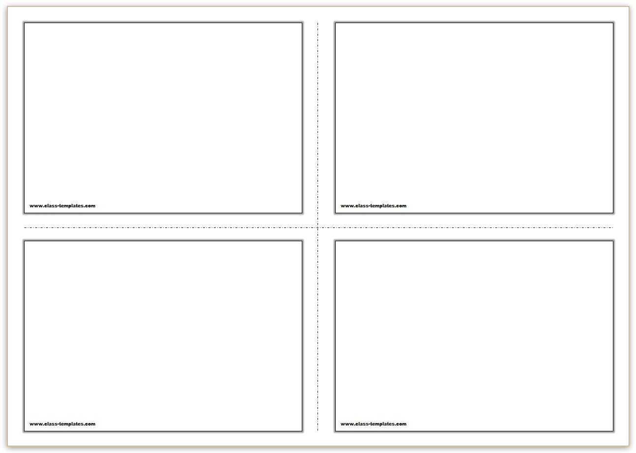 Free Printable Flash Cards Template Intended For 3X5 Blank Index Card Template