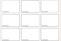 Free Printable Flash Cards Template intended for Cue Card Template Word