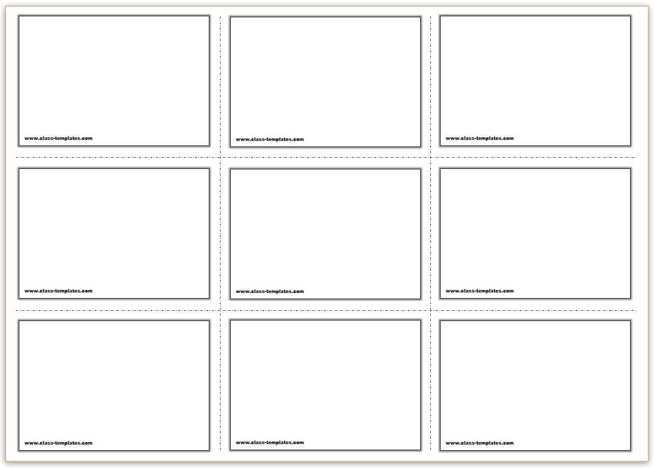 Free Printable Flash Cards Template Throughout Template For Cards In Word