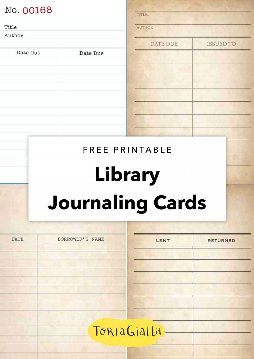 Free Printable Library Card Template | Tortagialla Throughout Library Catalog Card Template