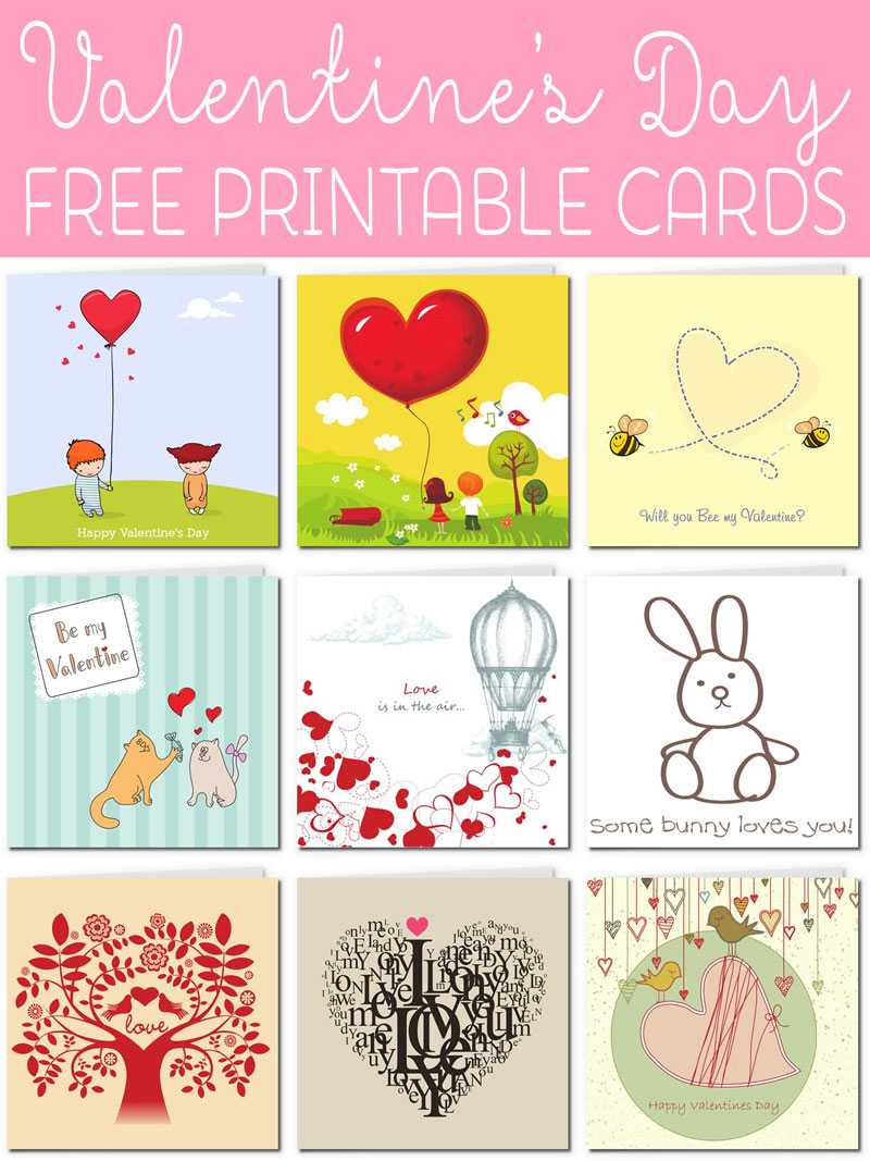 Free Printable Valentine Cards Regarding Valentine Card Template Word