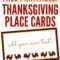 Free Printables: Thanksgiving Place Cards – Home Cooking Inside Thanksgiving Place Cards Template