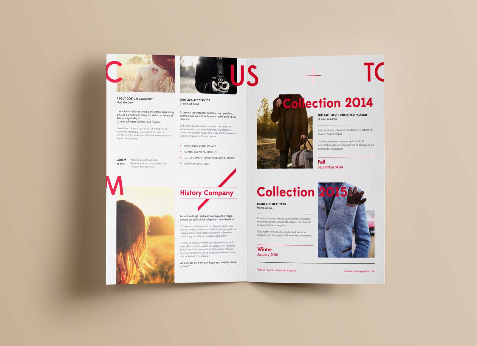 Free Realistic Bi Fold Brochure Mockup Psd – Good Mockups Regarding Two Fold Brochure Template Psd