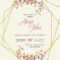 Free Wedding Invitation Card Template & Mockup Psd | Designbolts With Invitation Cards Templates For Marriage