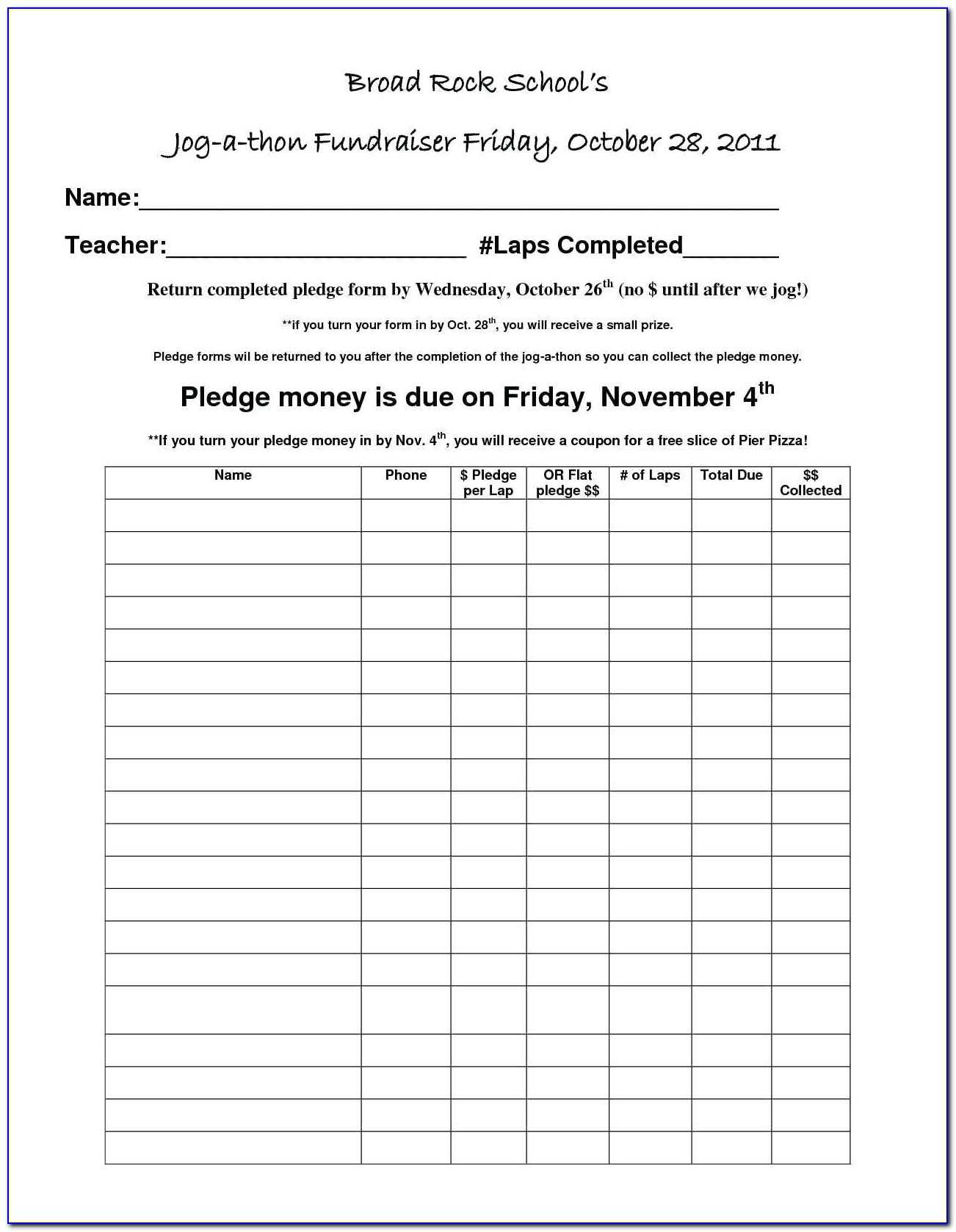 Fundraising Sponsor Form Template - Form : Resume Examples Pertaining To Sponsor Card Template