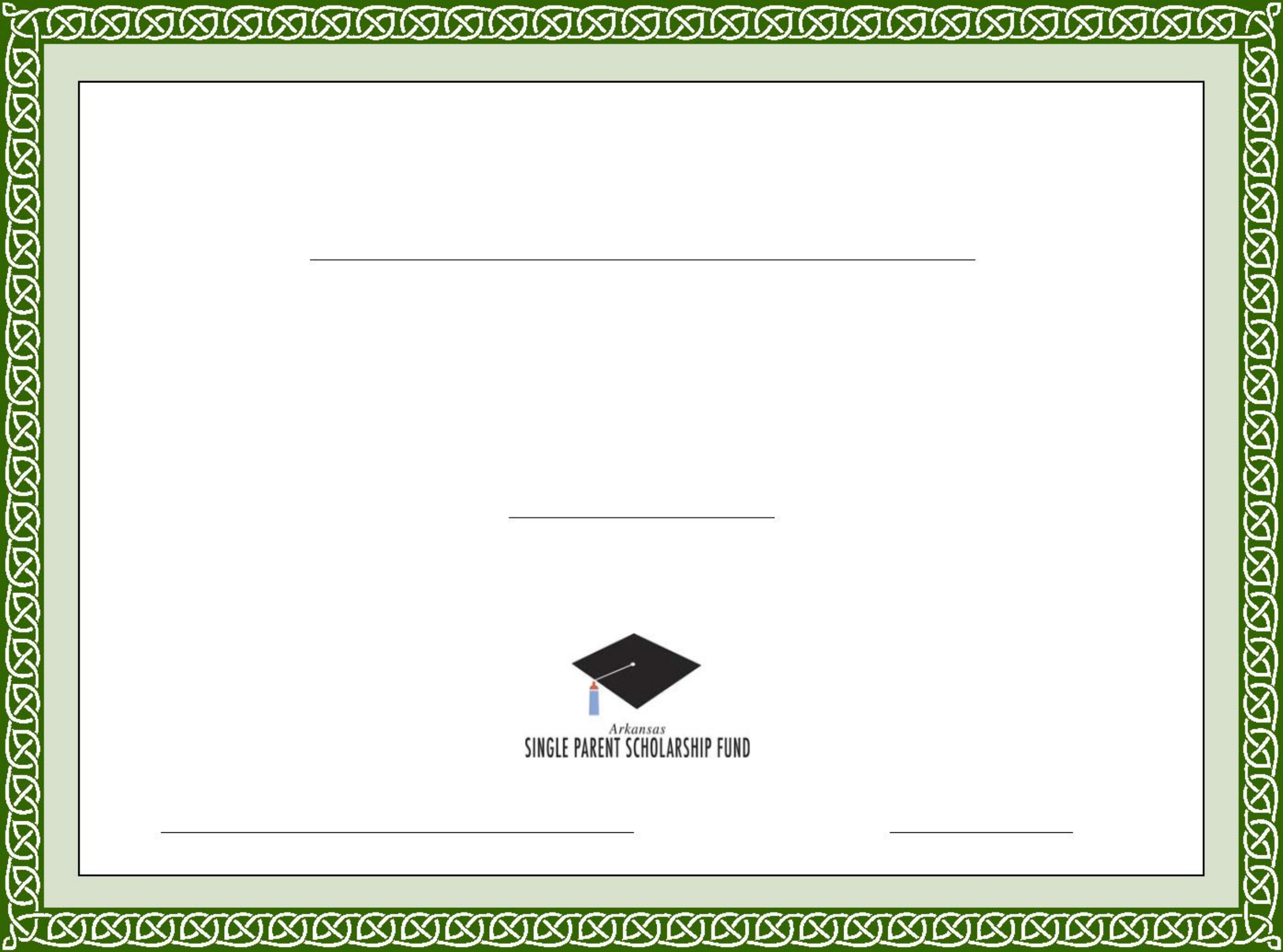 Generic Scholarship Certificate Template Free Download In Scholarship Certificate Template