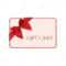 Gift Card Template With Red Ribbon And A Bow. Vector Illustration Pertaining To Present Card Template