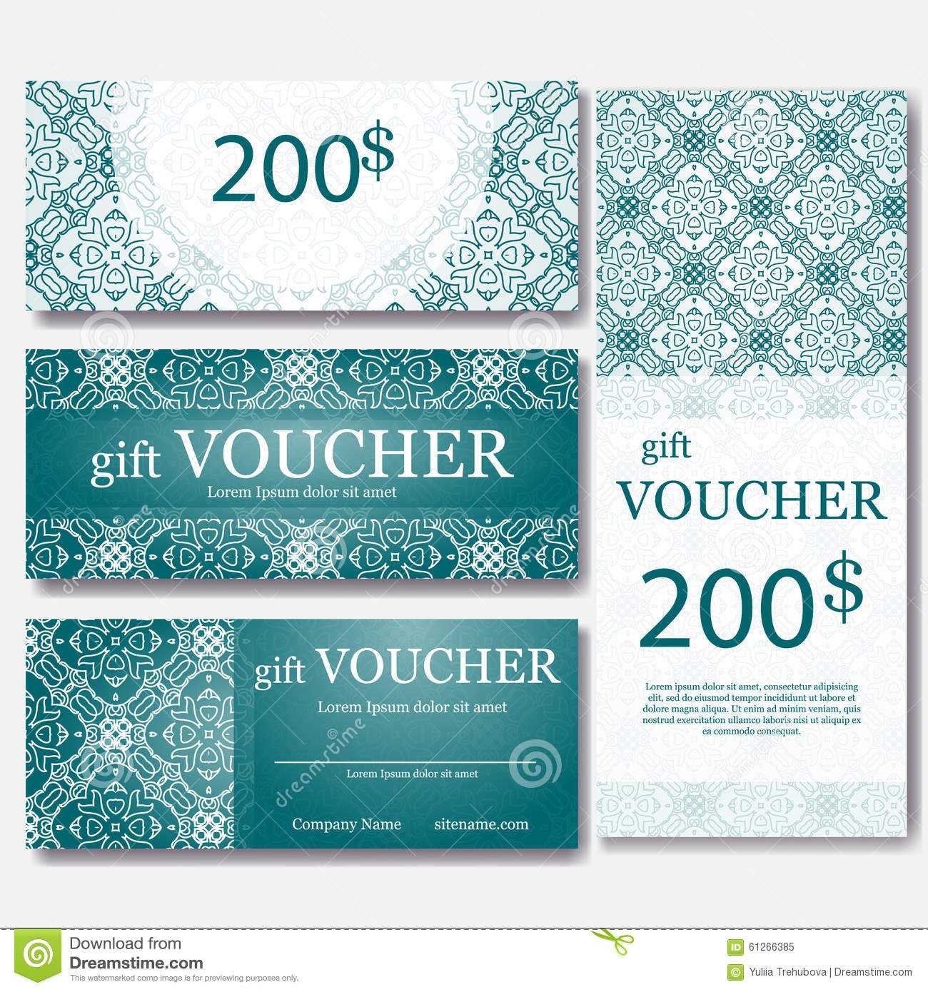 Gift Voucher Template With Mandala. Design Certificate For Regarding Magazine Subscription Gift Certificate Template