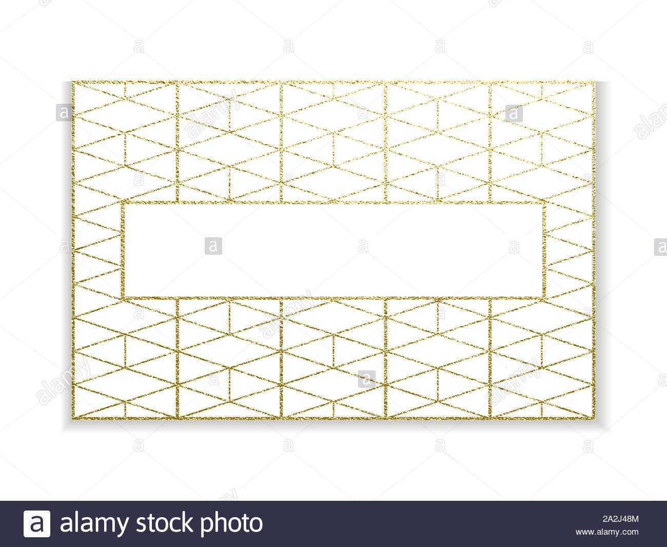 Gold Business Card Template Or Gift Cards . Golden Glitter For Ss Card Template