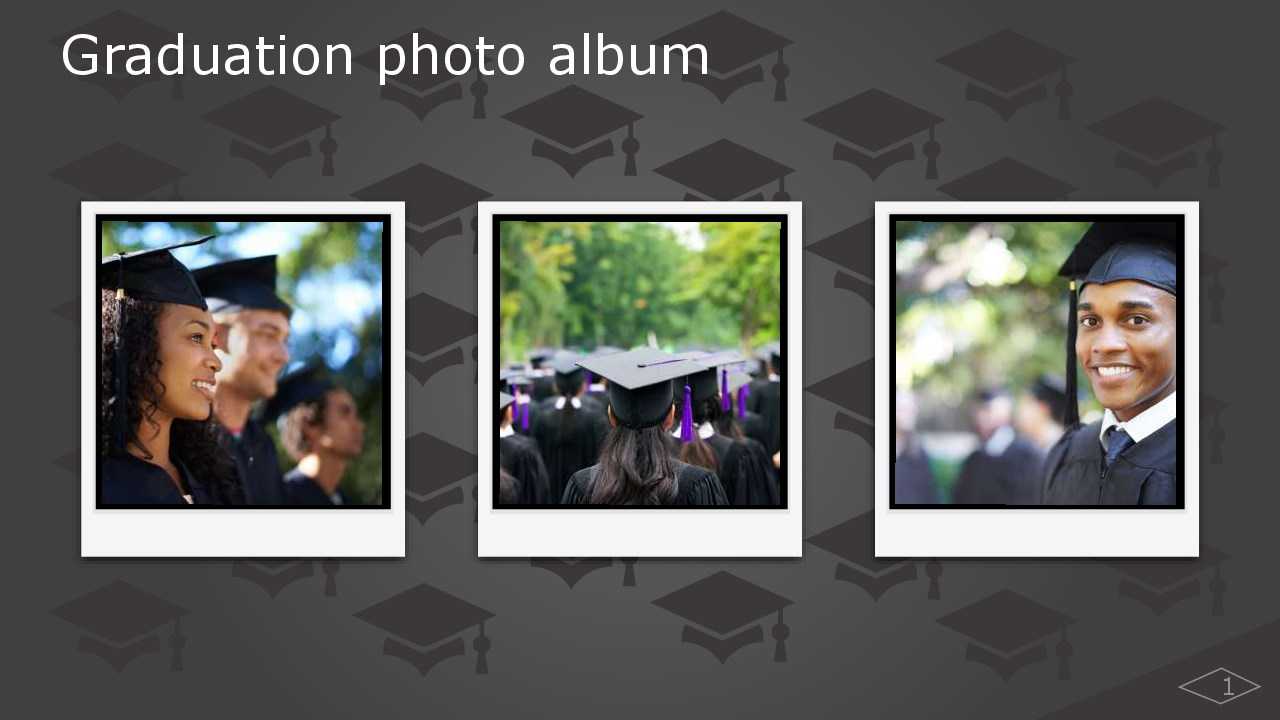 Graduation Photo Album Powerpoint Intended For Powerpoint Photo Album Template
