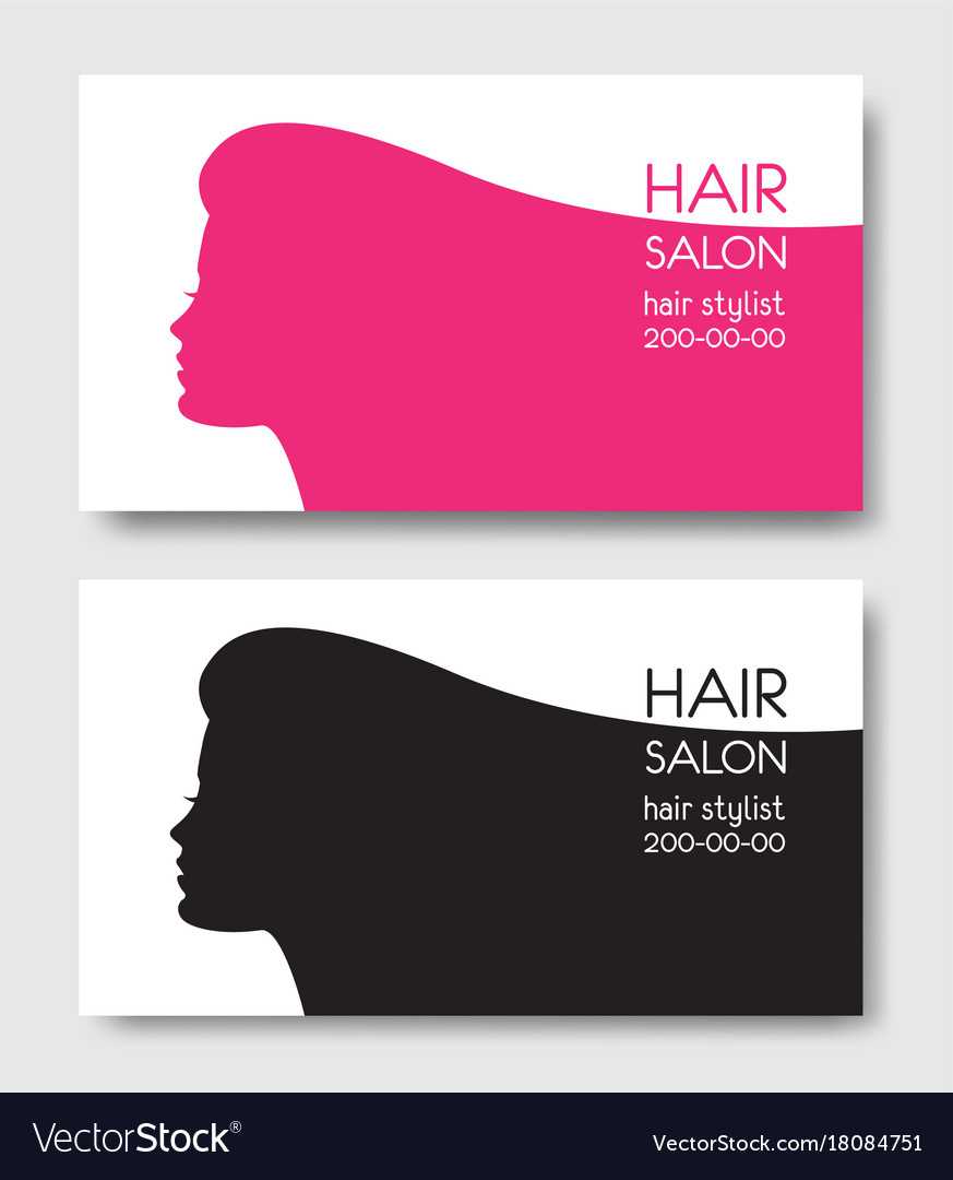 Hair Salon Business Card Templates With Beautiful For Hair Salon Business Card Template