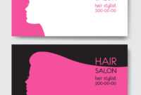 Hair Salon Business Card Templates With Beautiful intended for Hair Salon Business Card Template