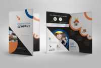 Half Fold Brochure Template For Construction Company pertaining to Half Page Brochure Template
