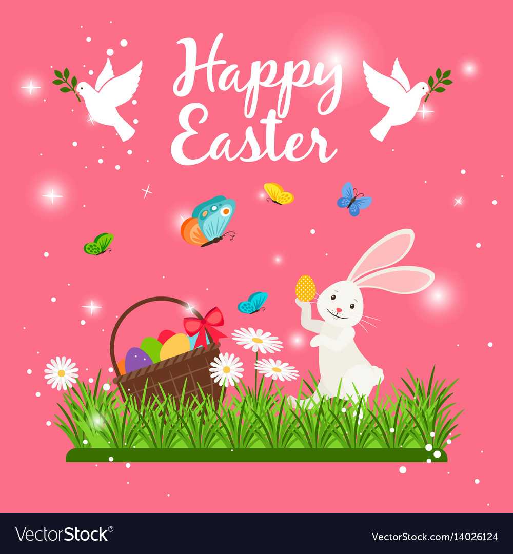 Happy Easter Card Template In Easter Chick Card Template