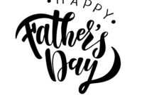 Happy Fathers Day Greeting Card Template pertaining to Fathers Day Card Template