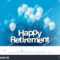 Happy Retirement Greeting Card Lettering Template Stock For Retirement Card Template