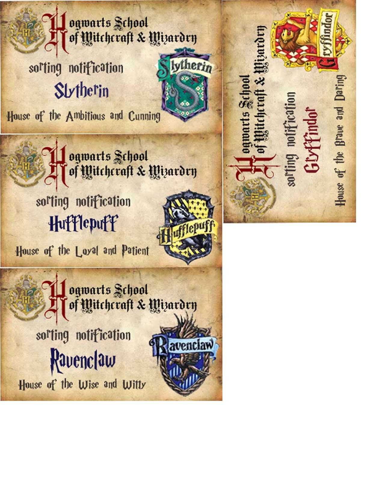 Harry Potter: Free Party Printables. – Oh My Fiesta! For Geeks Regarding Harry Potter Certificate Template
