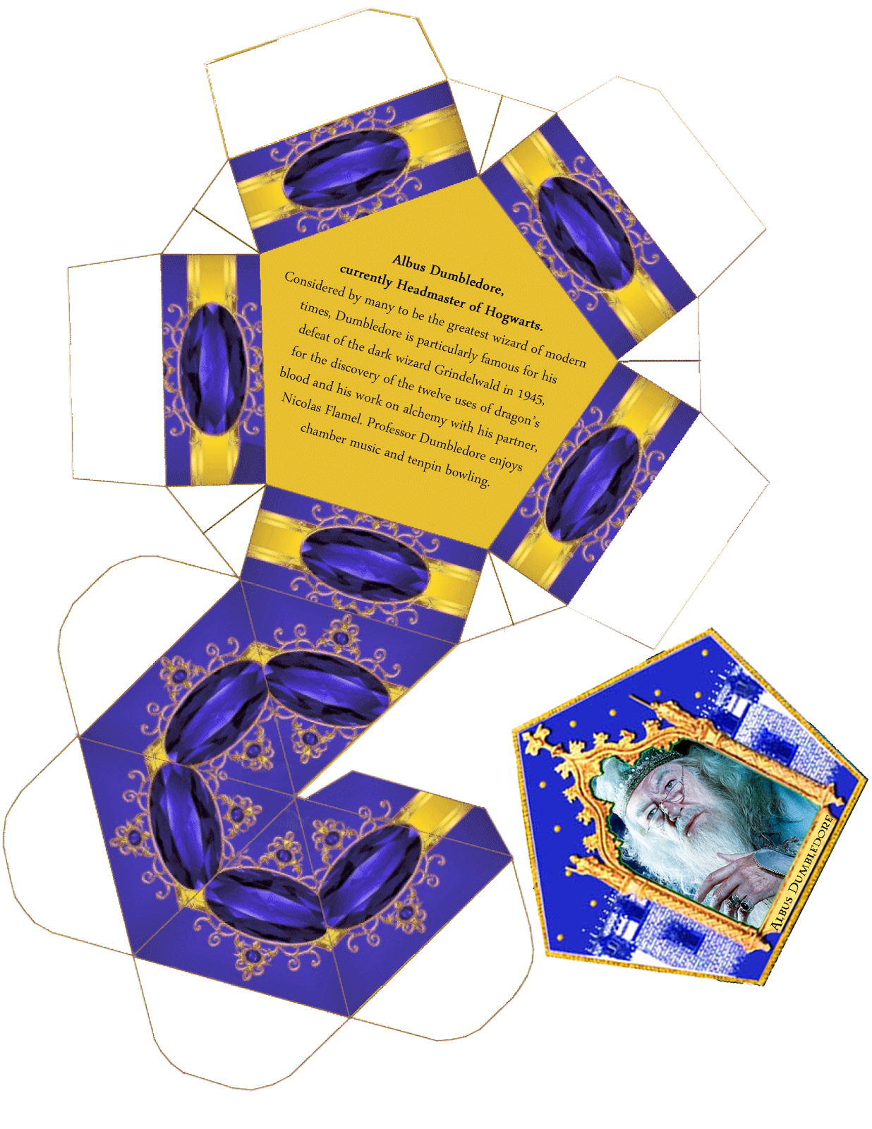 Harry Potter Paraphernalia: Chocolate Frogs Box Template Regarding Chocolate Frog Card Template