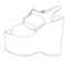 High Heel Drawing Template At Paintingvalley | Explore With Regard To High Heel Shoe Template For Card