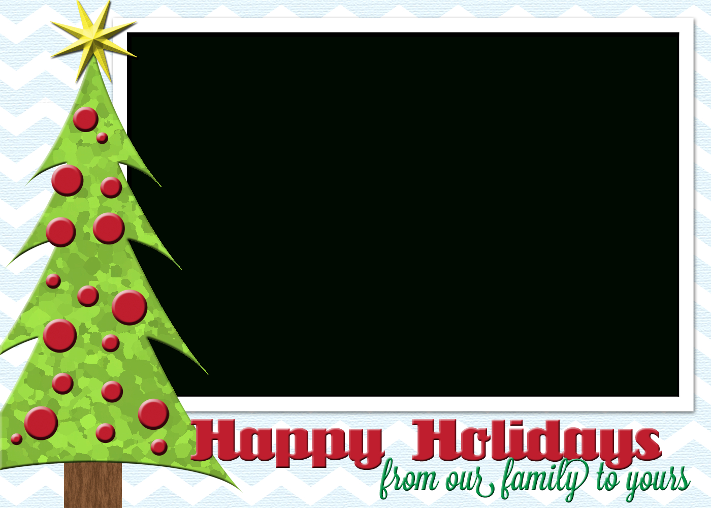 Holiday Card Transparent & Png Clipart Free Download – Ywd Throughout Free Holiday Photo Card Templates