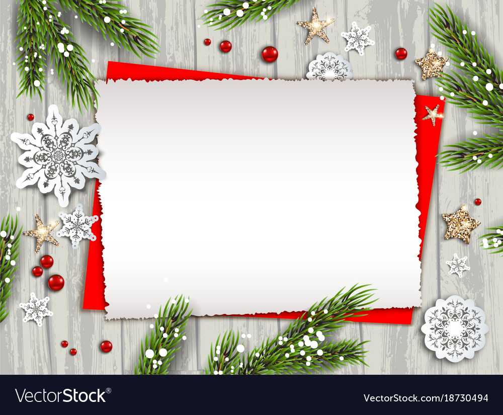 Holiday Nature Template Frame In Free Holiday Photo Card Templates