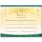 Honor Roll Gold Foil Stamped Certificates For Honor Roll Certificate Template