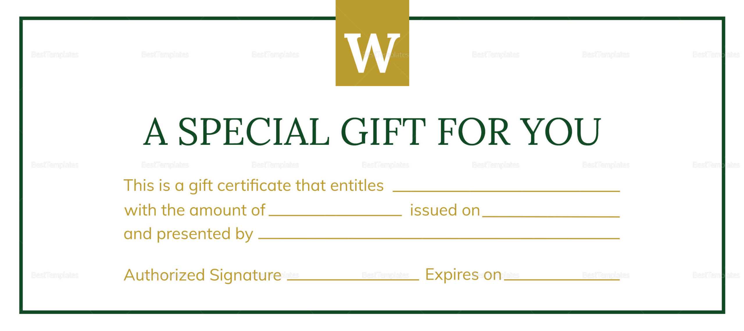 Hotel Gift Certificate Template Pertaining To Publisher Gift Certificate Template