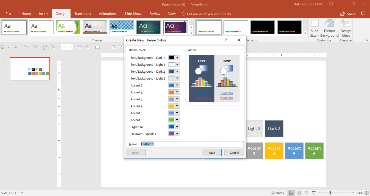 How To Create A Powerpoint Theme (Step By Step) Within Save Powerpoint Template As Theme