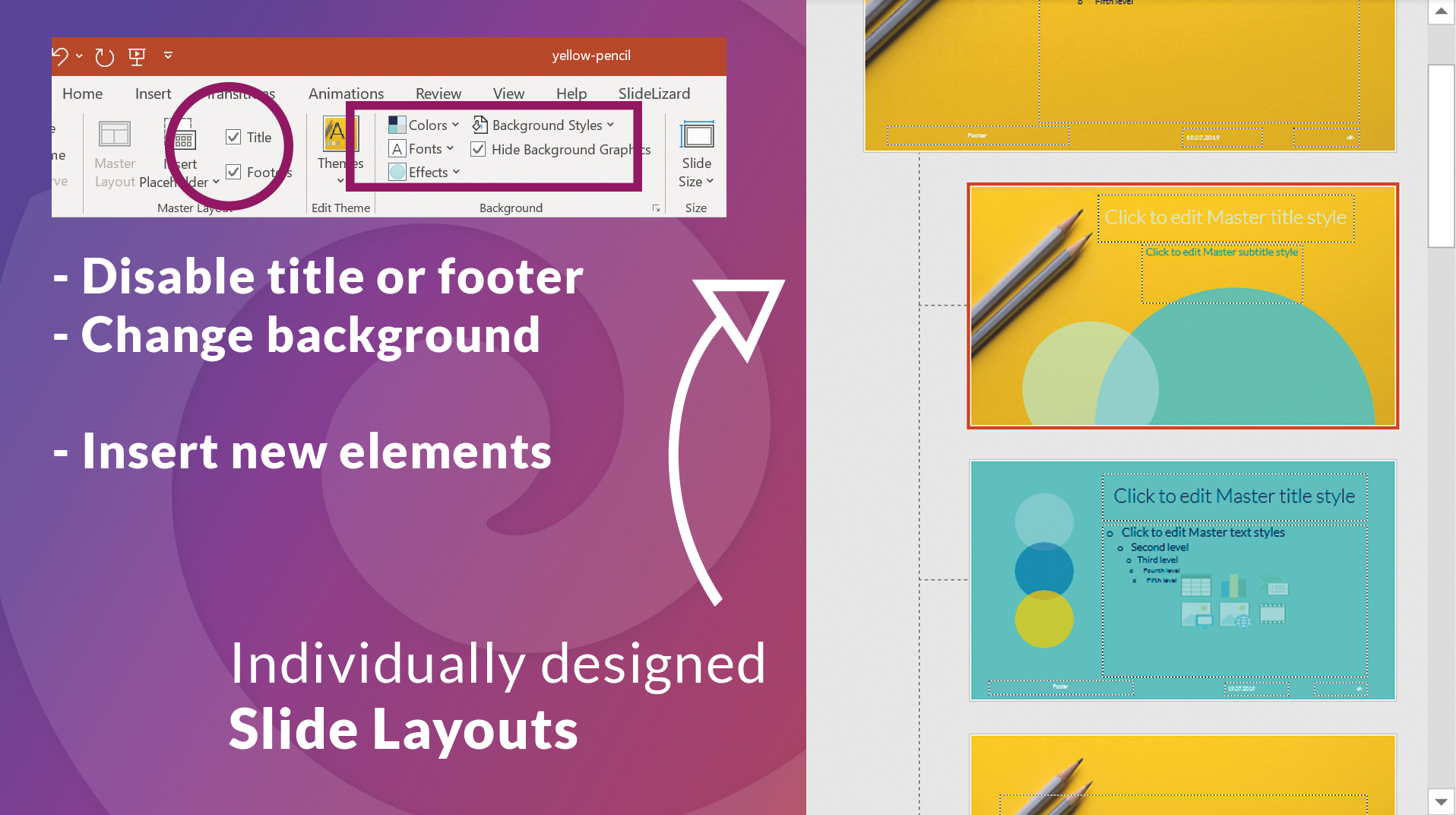 How To Create Your Own Powerpoint Template (2020) | Slidelizard Pertaining To Save Powerpoint Template As Theme