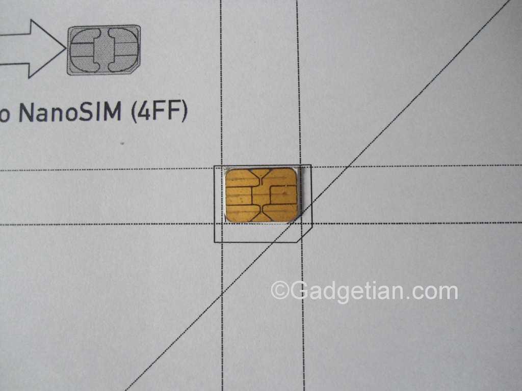 How To Easily Convert Or Cut Sim Card To Nano Sim For Iphone Intended For Sim Card Cutter Template