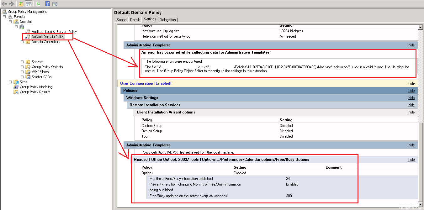 How To Fix Corrupted Default Domain Group Policy In Windows With Domain Controller Certificate Template