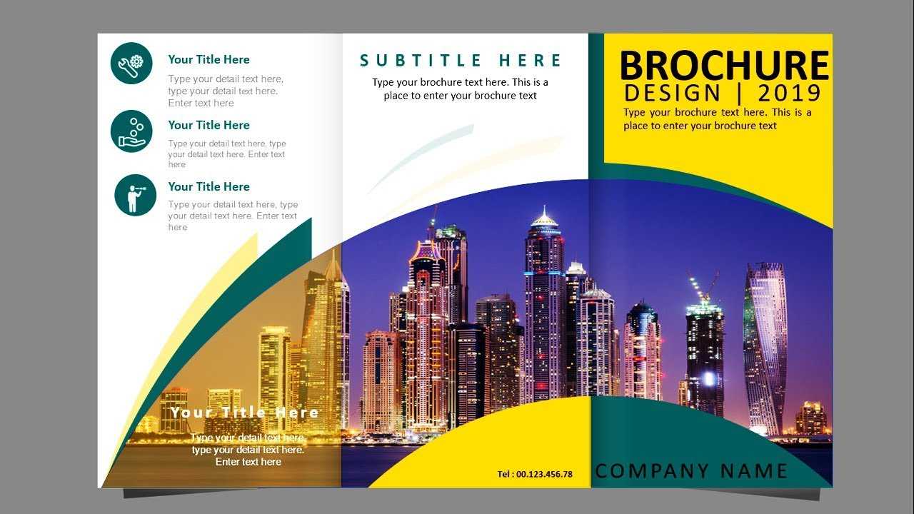 How To Make A Brochure In Powerpoint With Regard To Travel Brochure Template Ks2