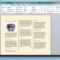 How To Make A Tri-Fold Brochure In Microsoft® Word for Brochure Templates For Word 2007