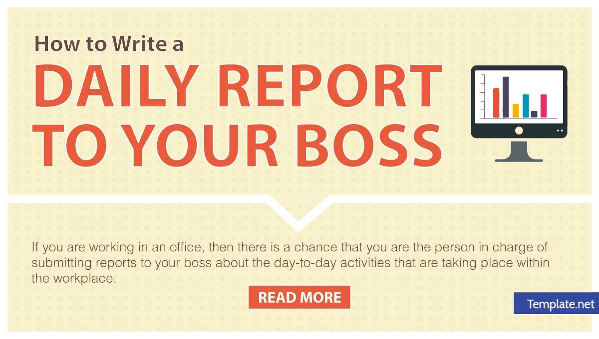 How To Write A Daily Report To Your Boss – 11+ Templates In For Chance Card Template