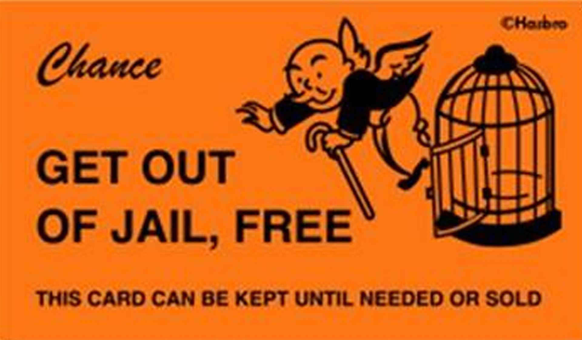 Images Of Monopoly Get Out Of Jail Free Card – Www Inside Get Out Of Jail Free Card Template