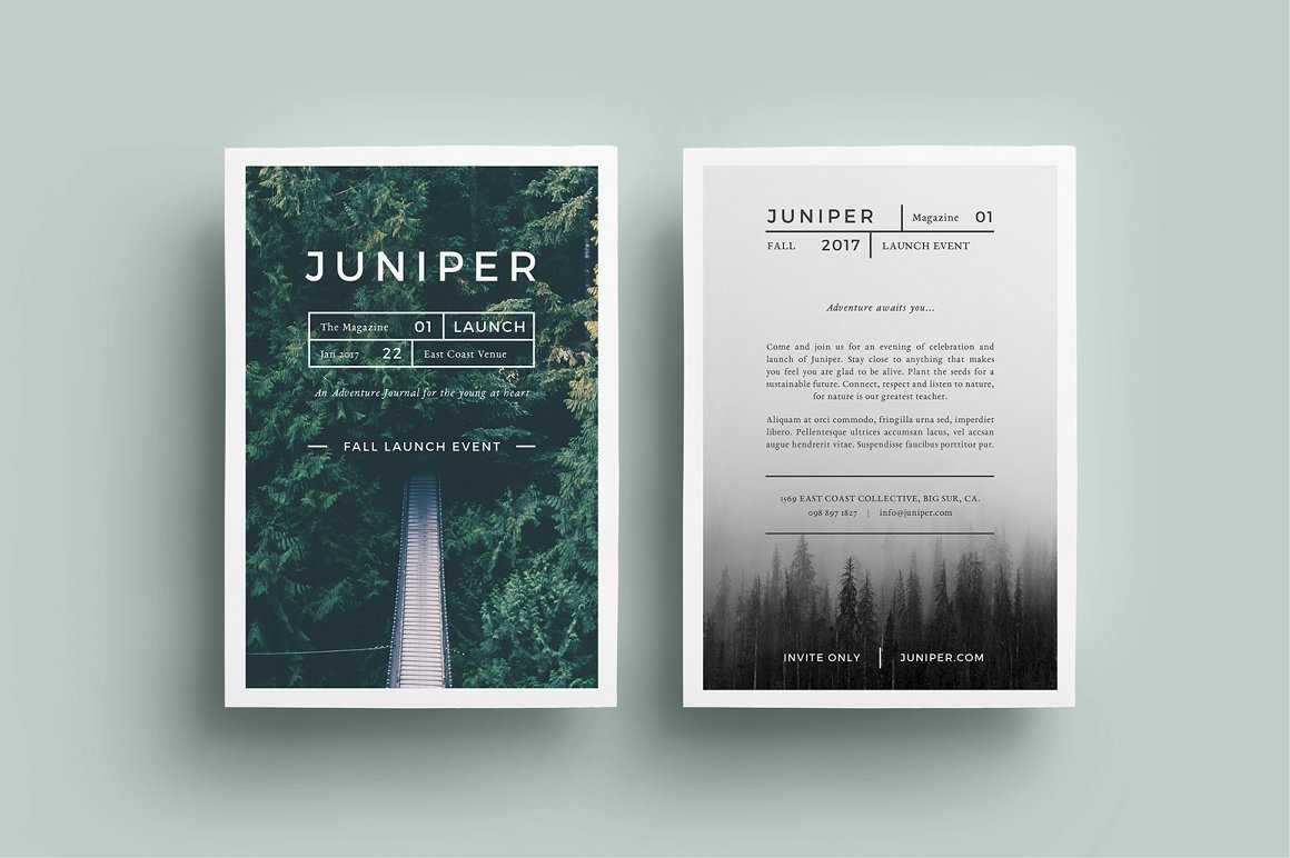 Indesign Flyer Templates: Top 50 Indd Flyers For 2018 Throughout Brochure Template Indesign Free Download