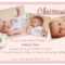 Invitation Card For Christening Samples Throughout Baptism Invitation Card Template