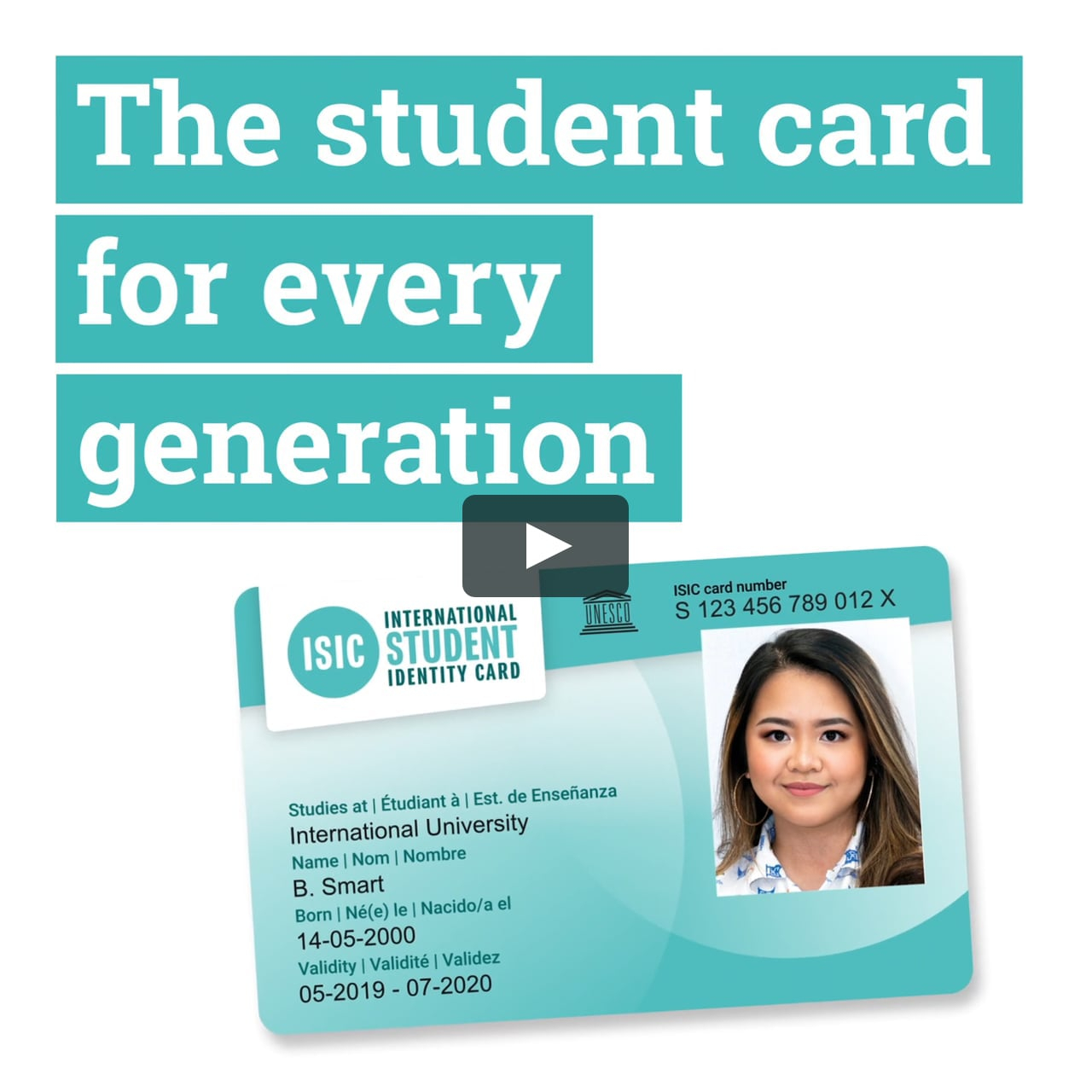Isic Brand Refresh – Video For Social Media In Isic Card Template