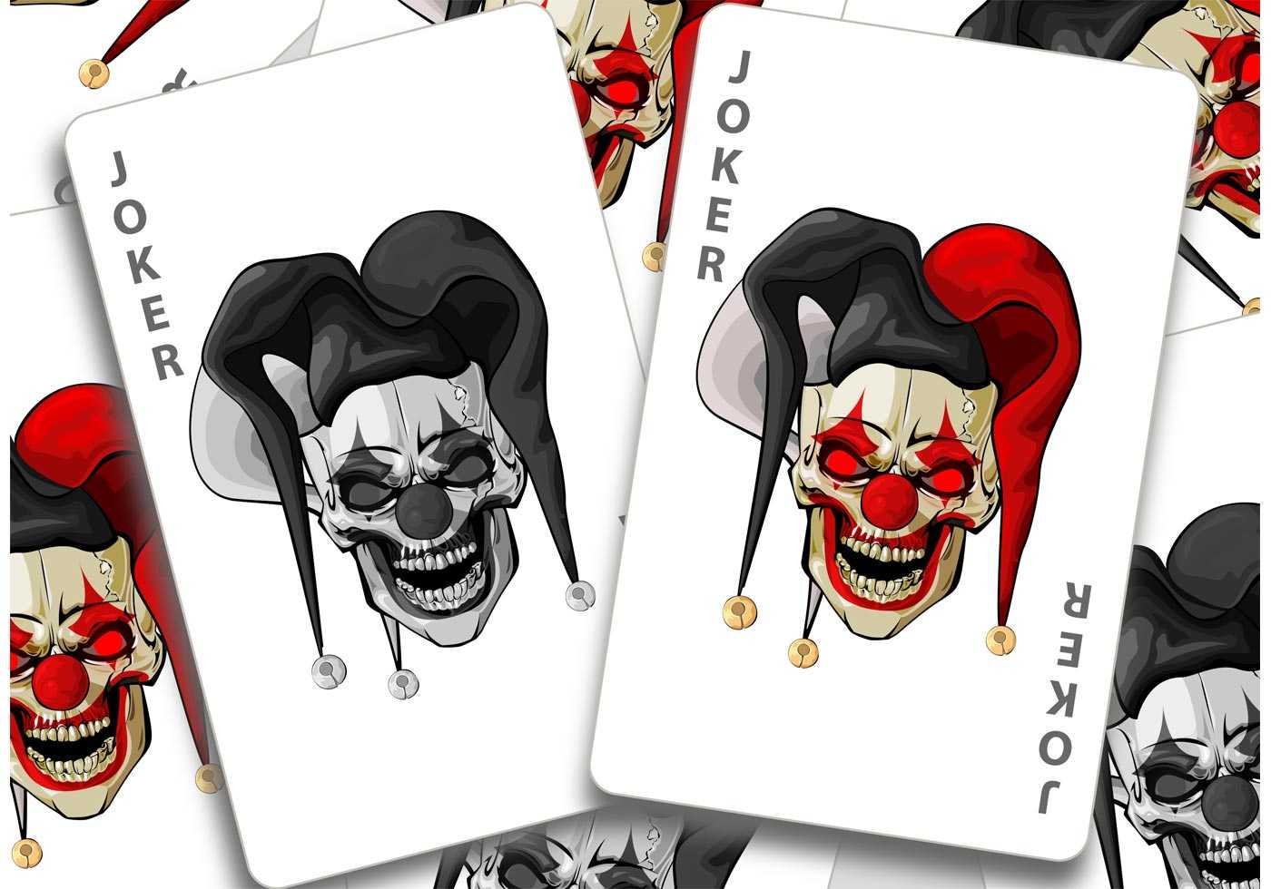 Joker Card Vectors – Download Free Vectors, Clipart Graphics Regarding Joker Card Template