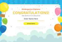 Kindergarten Certificate Free Vector Art - (21 Free Downloads) in Small Certificate Template