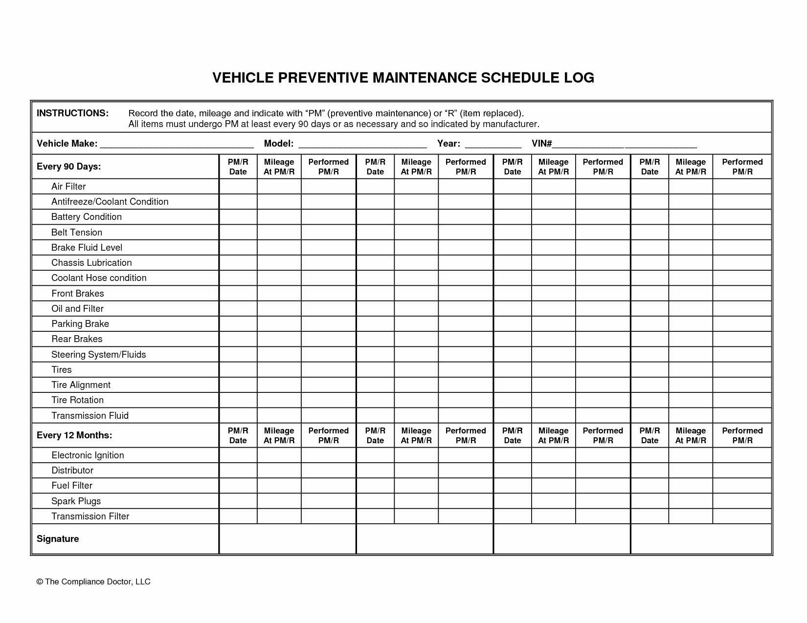 Maintenance Spreadsheet Template Repair Job Card Microsoft With Regard To Maintenance Job Card Template