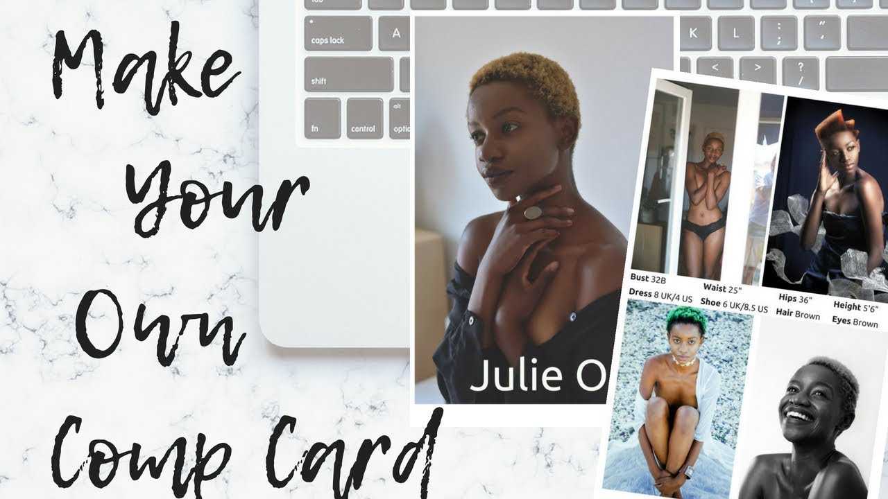 Make Your Own Model Comp Card ◊ Frameambition Throughout Free Comp Card Template